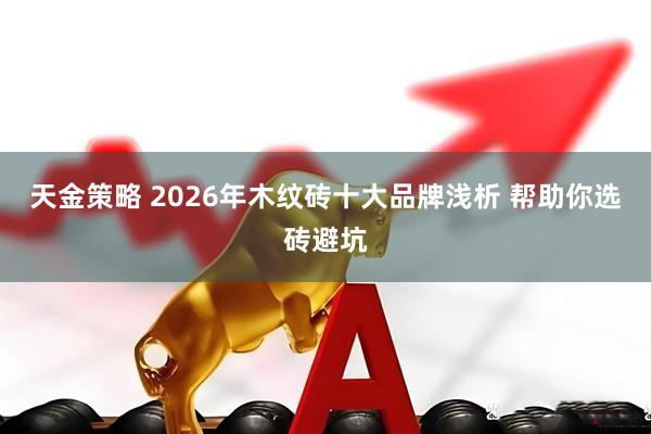 天金策略 2026年木纹砖十大品牌浅析 帮助你选砖避坑